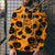 Fashion Halloween Pumpkin Head Series Printed Sweater