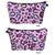 Female Fashion Numbers Printing Storage Bag