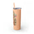 Skinny Personalized Tumbler with Straw, 20oz