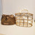 Rhinestone basket bird cage dinner bag