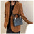 All-match Crocodile Pattern Portable And Fashion Textured Small Square Bag Women