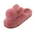 Cotton Slippers Women's Thick Bottom Non-slip Three-dimensional Plush