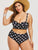 High-rise Bikini Top Bottom Padded Swimsuit /Plus Size Swimwear/Beachwear