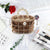 Rhinestone basket metal canvas birdcage bag/ portable evening bag