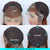 Fashionable Real Hair Bob Lace Headgear