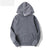 Hooded Long Sleeve Sweater Men's Solid