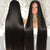 Lace Front Straight Human Hair Wigs For Women/ Brazilian Frontal Wig Pre Plucked