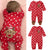 Christmas Baby Boy Romper Girl Clothes Printed