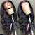 Body Wave Lace Front Closure Wigs Transparent Human Hair Pre Plucked