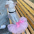 Luxury Princess Wedding Dog Dresses for Small Dogs Sequin Cat Skirts Summer Tutu Dress Dog Clothes for Chihuahua Puppy Apparel