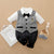 Men's Baby Clothes Gentleman Baby's Rompers Handsome Newborns Jumpsuit