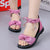 Summer Girls Sandals Fashion/ Shoes for Children Kids Baby Party Flat Sandals