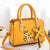 Handbag Brand Designer Embroidered Flower Large Capacity Shoulder Bag High Quality Small Square Bag