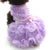 Pet Dog Princess Wedding Dress Tutu Rosette&Bow Dresses Cat Puppy Skirt Spring/Summer Clothes  Apparel 2 Colours