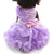 Pet Dog Princess Wedding Dress Tutu Rosette&Bow Dresses Cat Puppy Skirt Spring/Summer Clothes  Apparel 2 Colours