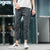 Men's cotton elastic casual pants Ankle-Length Pants