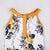 Flower Baby Overalls Jumpsuit Sleeveless Trousers for baby girl