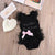 Black Kids Baby Girls Clothes  Romper Jumpsuit Outfits Summer Clothing