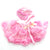 Pet Dog Princess Wedding Dress Tutu Rosette&Bow Dresses Cat Puppy Skirt Spring/Summer Clothes  Apparel 2 Colours