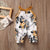 Flower Baby Overalls Jumpsuit Sleeveless Trousers for baby girl