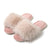 Open Cotton Slippers Women's Home Plush