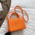 All-match Crocodile Pattern Portable And Fashion Textured Small Square Bag Women