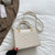 All-match Crocodile Pattern Portable And Fashion Textured Small Square Bag Women