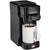 Single-Serve Coffee Maker, 10 Oz Capacity, Black coffe machine