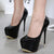 Round Toe Thin Heels Solid Office Career Women Shoes