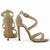 Summer fashion Open Toe buckle solid flock high heels Women Sandal