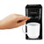 Single-Serve Coffee Maker, 10 Oz Capacity, Black coffe machine