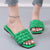 Soft Slippers Square Toe Flat Sandals for women