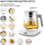 Electric Kettle Temperature Control Glass Tea Kettle Programmable Control Tea Pot, 2 Liter Stainless Steel Tea Maker & Coffe