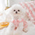 Spring Summer Pet Clothes Kitten Puppy Cute Plaid Skirt Small and Medium-sized Dog Princess Dress Chihuahua Yorkshire Bulldog