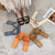 Fashion Women's Slippers Square Toe Chain Slippers Flat Slide Sandals