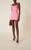 Summer Pink Color Women Sleeveless Sexy Bodycon Mini Dress Rayon Bandage Fashion Evening Party Celebrate Outfit Vestido