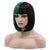 Women Synthetic Wigs Short Straight Bob Hairstyle Blonde