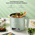 Multifunction Non-stick Pan 1.7L Single/Double Electric Cooking Pot Electric Cooking Hot Pot Mini Intelligent Electric Cooker