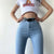 Open-Crotch Pants Sexy Skinny Hip Jeans for Women