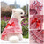 Puppy Pet Dogs Clothes Summer Dog Costume Sling Sweetly Princess Dress Teddy Party Birthday Decor Bow Knot Dress Puppy Costume