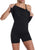 Women's Sleeveless Exercise Tennis Dress with Built-in Bra & Shorts Golf Workout Athletic Dresses Pockets