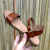 Leather Flat Casual Sandals for Women