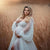 New pearl white Pregnant Photography Dresses Soft Mesh Beaded Elegant Maternity Dress Long Sleeve off shoulder Sexy Dress