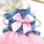 Puppy Pet Dogs Clothes Summer Dog Costume Sling Sweetly Princess Dress Teddy Party Birthday Decor Bow Knot Dress Puppy Costume