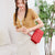 Diamond Chain Embroidered Ladies Hand Pillow Bag