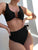 High Waist Split U Shaped Drag Solid Color Swimsuit/Beachwear